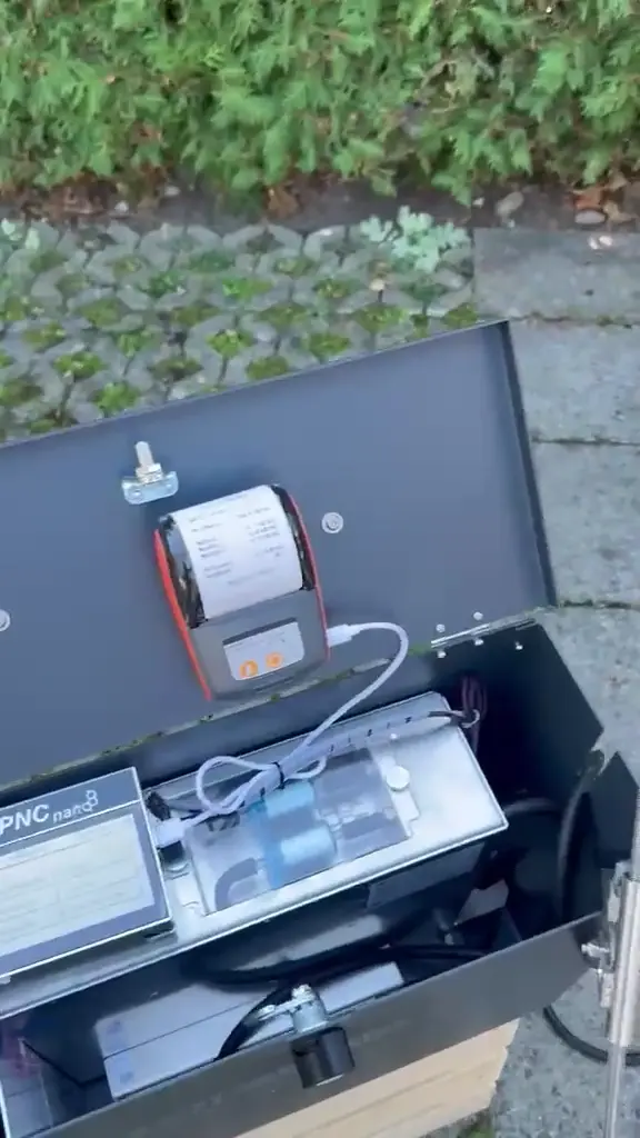 Komplette Partikelmessung – Originalvideo Vorschau des Videos der kompletten Partikelfiltermessung mit PNC-nano